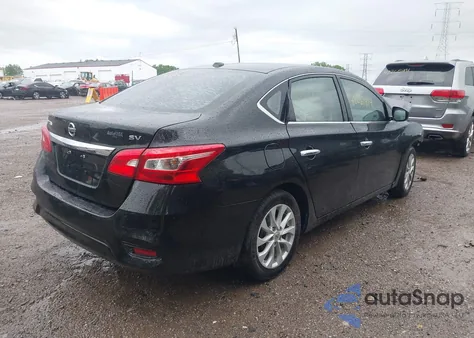 2019 Nissan Sentra Sv z USA, uszkodzony, nr VIN 3N1AB7AP3KY337910